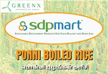 Load image into Gallery viewer, Ponni Boiled Rice (Premium Quality) Naturally Aged Rice - 20LB